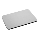 Fabric mouse pad with 3mm black rubber base